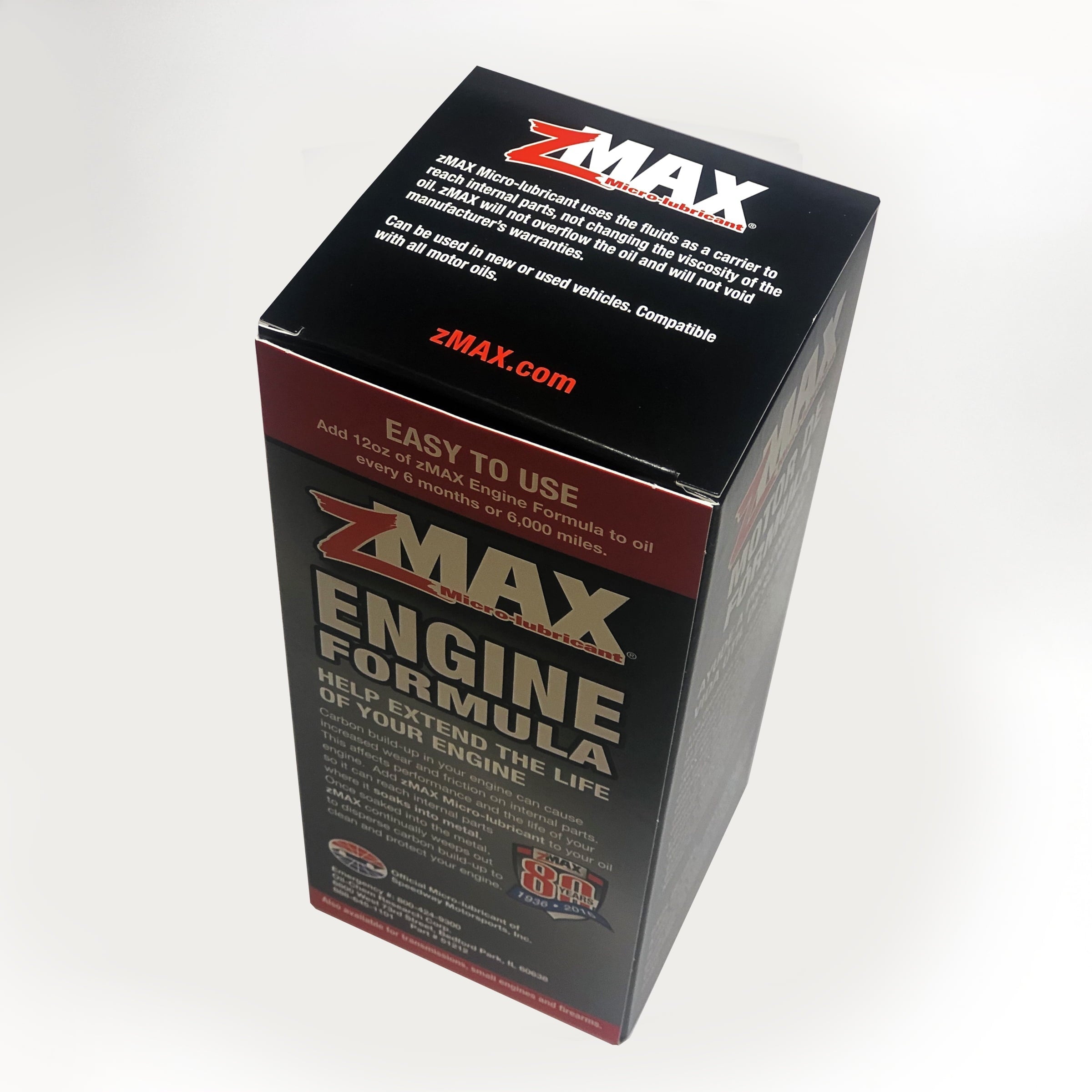zMAX Micro-Lubricant Engine Treatment Formula, 12 oz or 354 ml