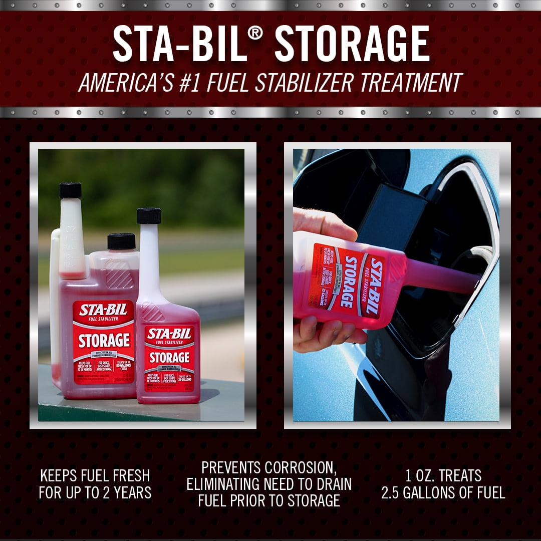 Sta-Bil Storage Fuel Stabilizer For Gasoline Engines 10oz (22311)