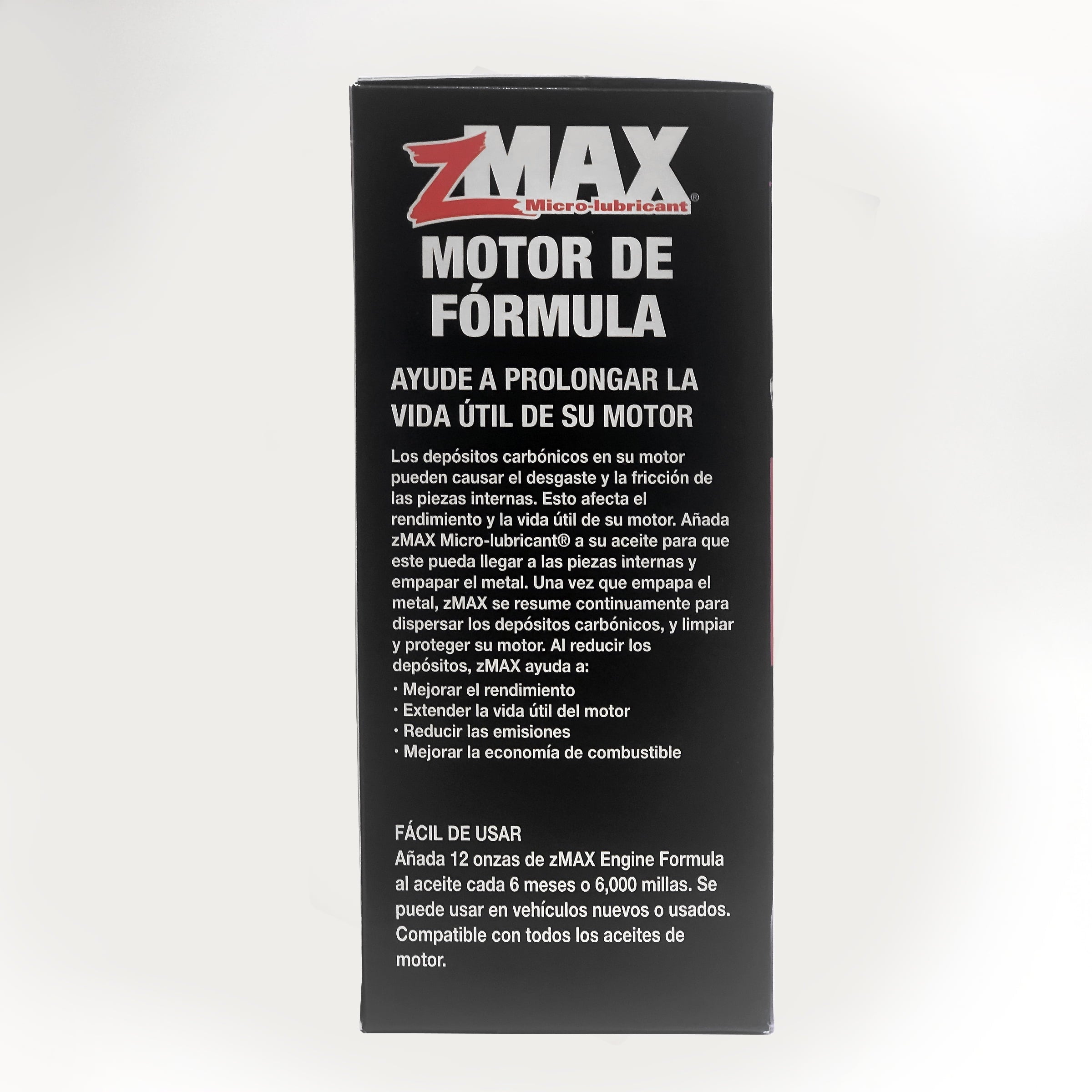 zMAX Micro-Lubricant Engine Treatment Formula, 12 oz or 354 ml