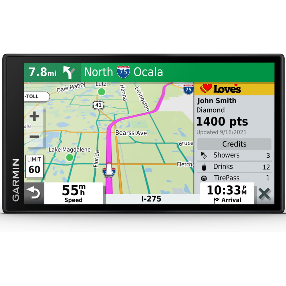 Garmin 010-02739-00 Dezl OTR710 7 inch GPS Truck Navigator Bundle with Premium 2 YR CPS Protection Pack